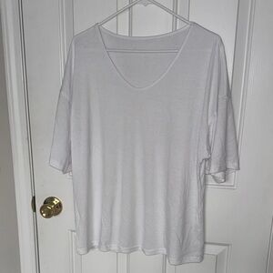 White Short Sleeve Women's Tee